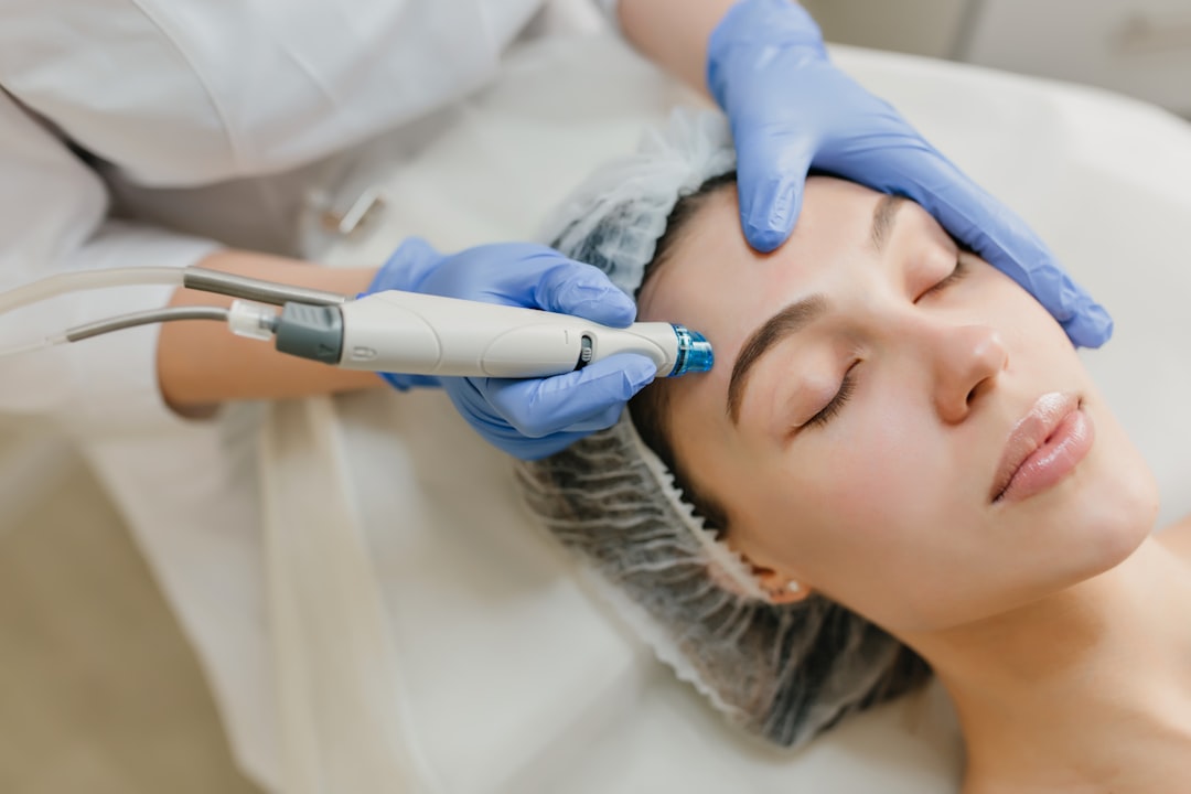 HIFU ultrasound facial treatment